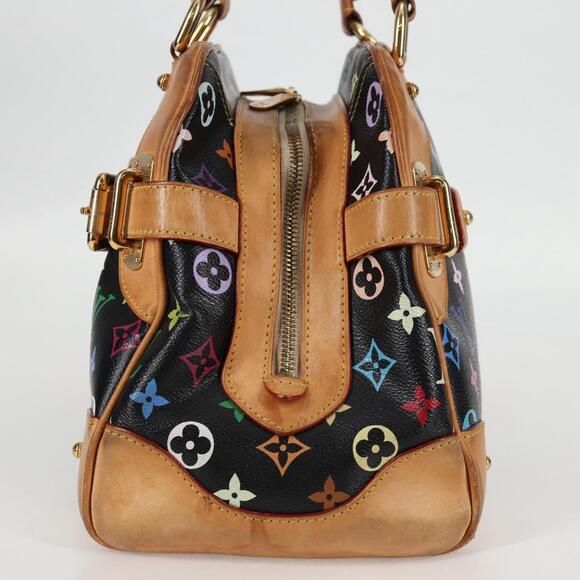 LOUIS VUITTON Monogram Multicolor Claudia Hand Bag Black M40194 - Picture 4 of 16